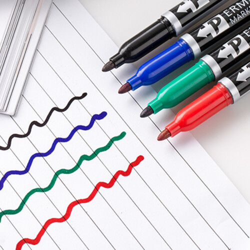 4*12PCs Wasserdicht Color fast Markierung stift 1