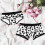 2Pièces Slips Couple Coton Motif Vache Assortis 5