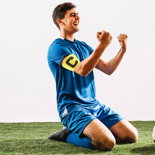 2Pièces Brassards Football Résistants Pour Équipe 2