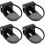 4pcs Equipment Rack Acrylic Monitor 7
