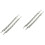 4 Pcs 30cm Antique Iron Chain Strap Handle For Handbag Luggage Silver 4
