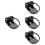 4pcs Equipment Rack Acrylic Monitor 8