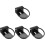 4pcs Equipment Rack Acrylic Monitor 4