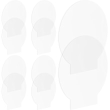 20Pièces Feuille Ronde Transparente Pour Base LED DIY