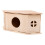 3Pièces En Bois Pour Hamsters Beige Résistantes Douces 1