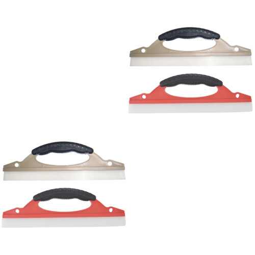 4 Pcs Car Window Squeegee Windscreen Wiper Snow Water Cleaning 2