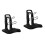 2Pcs Black Dumbbell 3 Layer Storage Rack Durable PP Fitness Stand 4