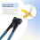 For RJ45 8P8C 8P LAN Ethernet Network Cable Cord Crimper Crimping Tool 3