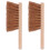 2Pcs Functional Fireplace Brush Cleaning Wood Handle 4