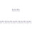 25Pcs White Decorative Dog Tail Hooks Wall Mounted Key Coat Hat Hanger 5