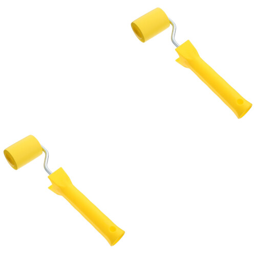 2Pièces Rouleaux De Joints En Caoutchouc Compact Jaune Pour Décor 2