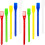 100Pcs Assorted Color Mixing Rods Paint for Art 2
