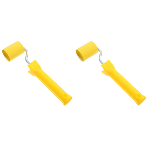 2Pièces Rouleaux De Joints En Caoutchouc Compact Jaune Pour Décor 1