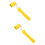2Pièces Rouleaux De Joints En Caoutchouc Compact Jaune Pour Décor 7