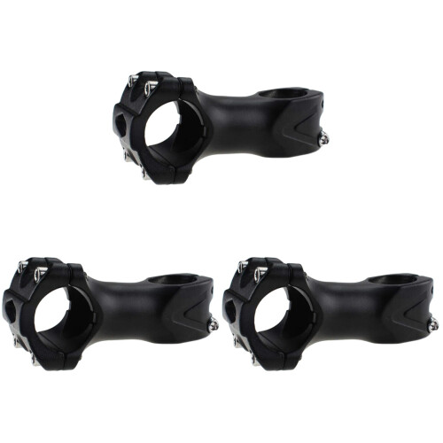 3Pcs High-Strength Aluminum Bar Riser for Bicycle Handlebar Black 1