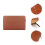 2Pcs Light Brown Waterproof Laptop Bag Durable Tote 10