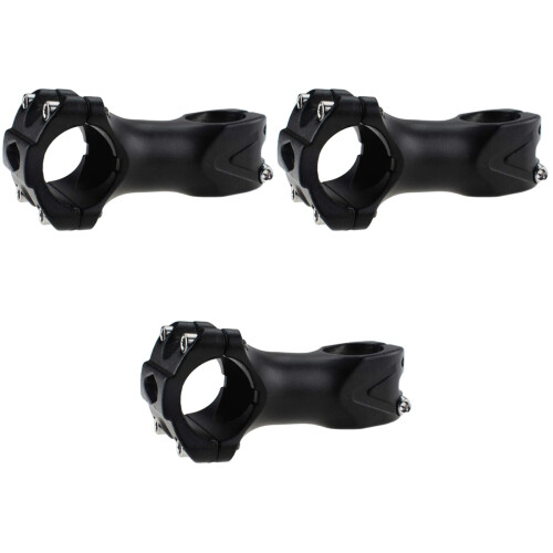 3Pcs High-Strength Aluminum Bar Riser for Bicycle Handlebar Black 2