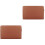 2Pcs Light Brown Waterproof Laptop Bag Durable Tote 3