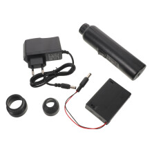 Black Rechargeable Portable Egg Light High Intensity LED Tester