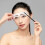 2 Sets Eyebrow Templates Shaping Stencils Drawing Cards White 6
