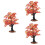 3pcs Maple Tree Shape Decor Micro Landscape Model 5