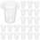 200Pcs White Mesh Hydroponic Net Pots Plastic Garden Planting Cups 1