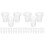 200Pcs White Mesh Hydroponic Net Pots Plastic Garden Planting Cups 3