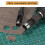 6Pcs Hollow Punch Set Drill Bits -Leather Hole Punch Tool Flexible Drill Bit Extension Hexagonal Handle Drill Bit Set 6