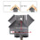 2Pc Carpenter Quick Positioning Clamp for Wood Panel Splicing 90 Degree Right Angle Fixing Clips Right Angle Clamps-Open 7