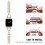 Πολυτελές λουράκι Apple Watch από ανοξείδωτο ατσάλι, για γυναίκες: Εύκολη εγκατάσταση 3