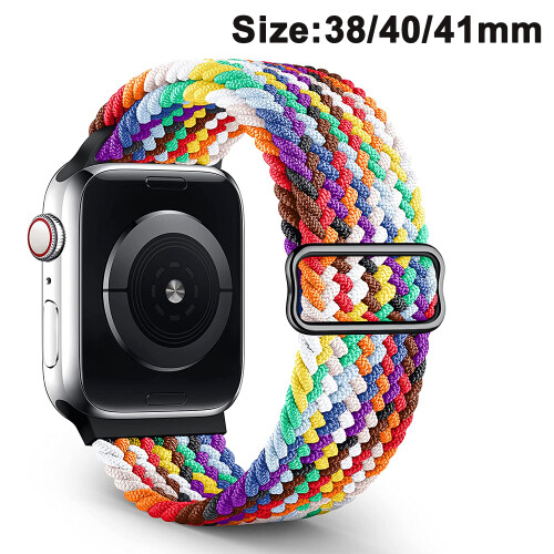 Λουράκι Solo Loop, Συμβατό με Apple Watch, Ελαστικό νάιλον λουράκι για αθλητικά είδη, 2