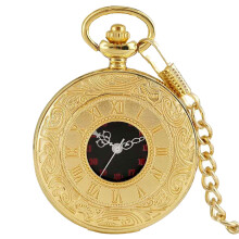 Modern Vintage Quartz Pocket Watch, Men Quartz Pocket Watch With Chain, Stylish Pocket Watch for Men Women Dad Birthday Anniversary Day Christmas Fath