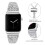 Συμβατό με λουράκια Apple Watch, μπρασελέ από ανοξείδωτο ατσάλι με στρας, κομψό και 7
