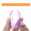 Ασπίδα φίλτρου μπλε φωτός για το Little Genius Kids Phone Watch Z8, Ολεοφοβική επίστρωση οθόνης 3