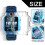 Ασπίδα φίλτρου μπλε φωτός για το Little Genius Kids Phone Watch Z8, Ολεοφοβική επίστρωση οθόνης 4