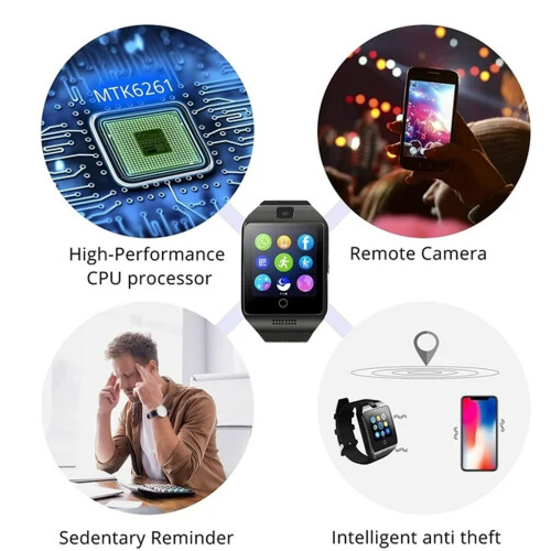 Bluetooth Support Programmable Watch, Android Smart Watch With Stainless Steel Case And 3-axis Acceleration Sensor For Daily Life Waterproof Usage 1