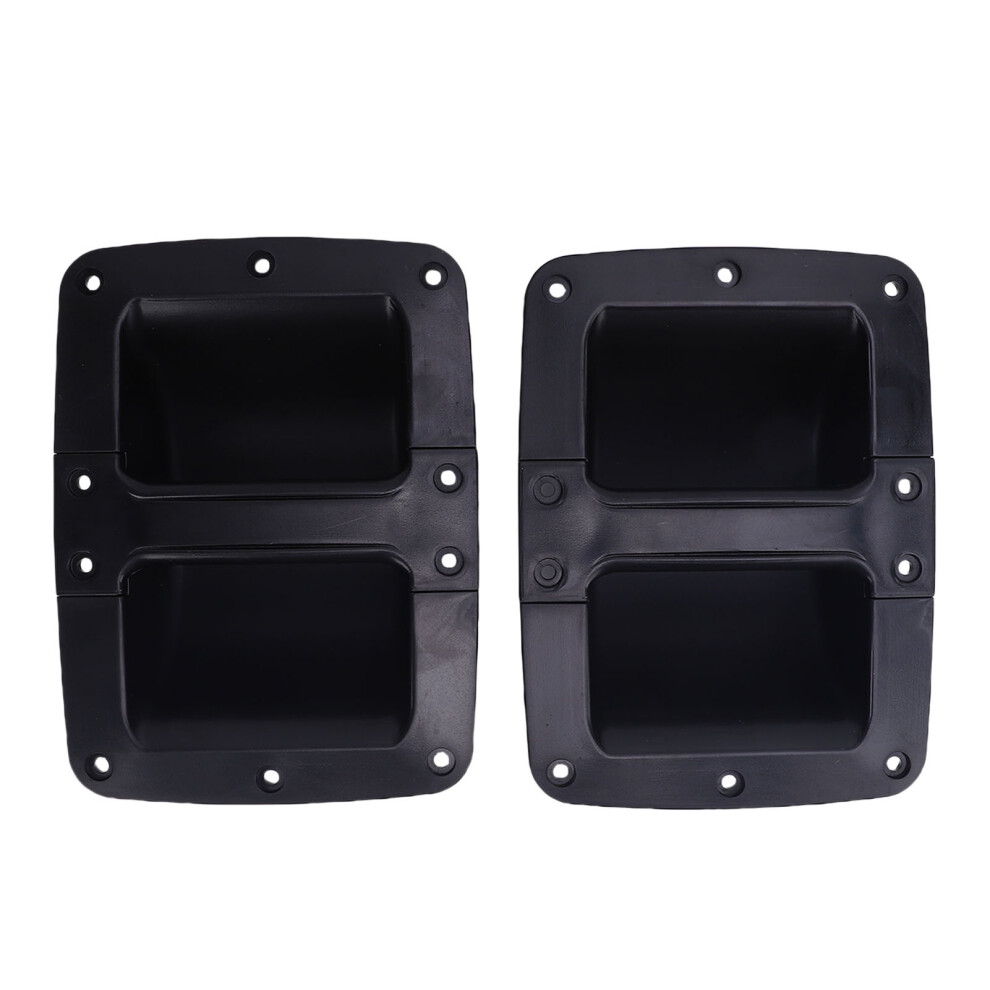 2Pcs Abs Plastic Portable Speaker Cabinet Handle 7.87X5.91in 9451380627829