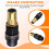Hand Rivet Nut Tool  Nuts Adapter Tool Riveter Tool Accessory for Nuts M3 M4 M5 M6 M8 M10 M12 3