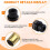 Hand Rivet Nut Tool  Nuts Adapter Tool Riveter Tool Accessory for Nuts M3 M4 M5 M6 M8 M10 M12 4