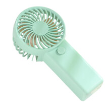 Portable Handheld Fan AM4 Battery Operated Small Quiet Cooling for Travel Camping Office Green