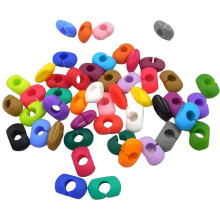 24PCS Colorful Silicone Wine Glass Charms Set, Reusable Stemware Drink Markers for Parties