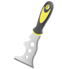 12 in 1 Putty Knife Paint Scraper Tool with Stainless Steel RustResistant Blade and Comfort Grip