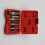 6 Pcs NPT Pipe Tap Set Threading Plumbing NPT Tap Set with Storage Case Thread Tapping Tool Kit 9