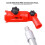 Multi-Angle Paint Brush Extender for High Ceiling,Extension Pole Attachment Holder for Paint Brush,Roller, Scraper 9