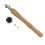 2 Inch Bowl Sander Foam Hook & Loop Sanding Pad Long Hardwood Handle Sanding Tool for Woodworking 4