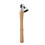 2 Inch Bowl Sander Foam Hook & Loop Sanding Pad Long Hardwood Handle Sanding Tool for Woodworking 5