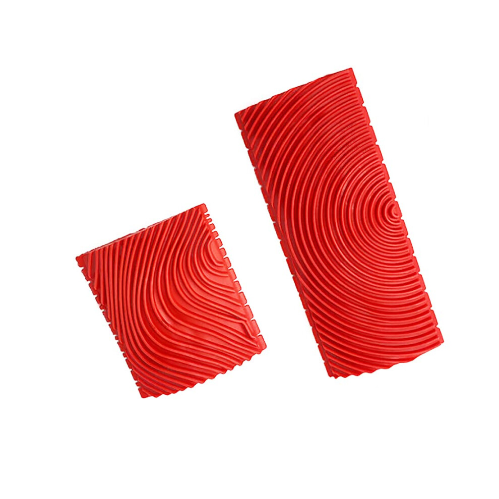 Wood Grain Painting Tool For Walls And Furniture, Realistic Wood Texture, Diy Reusable Roller 9094768191644
