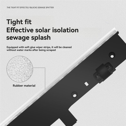 Sewage Scraper for  2.0 Slim Floor Scrubber Bottom Scraper Vacuum Cleaner Replacement Scraper Accessories Tool 2