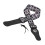 Adjustable Black White Guitar Strap Wide Padding-Type 1 1
