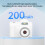 Digital Vintage Camera 1MP 640x480 HD Fill Light, 32G Support 3